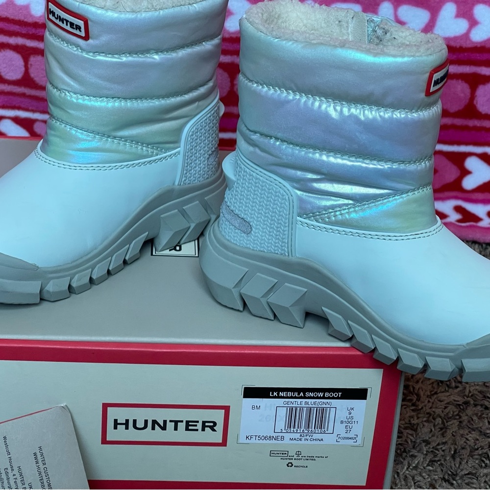 HUNTER SNOW BOOTS GIRLS 10